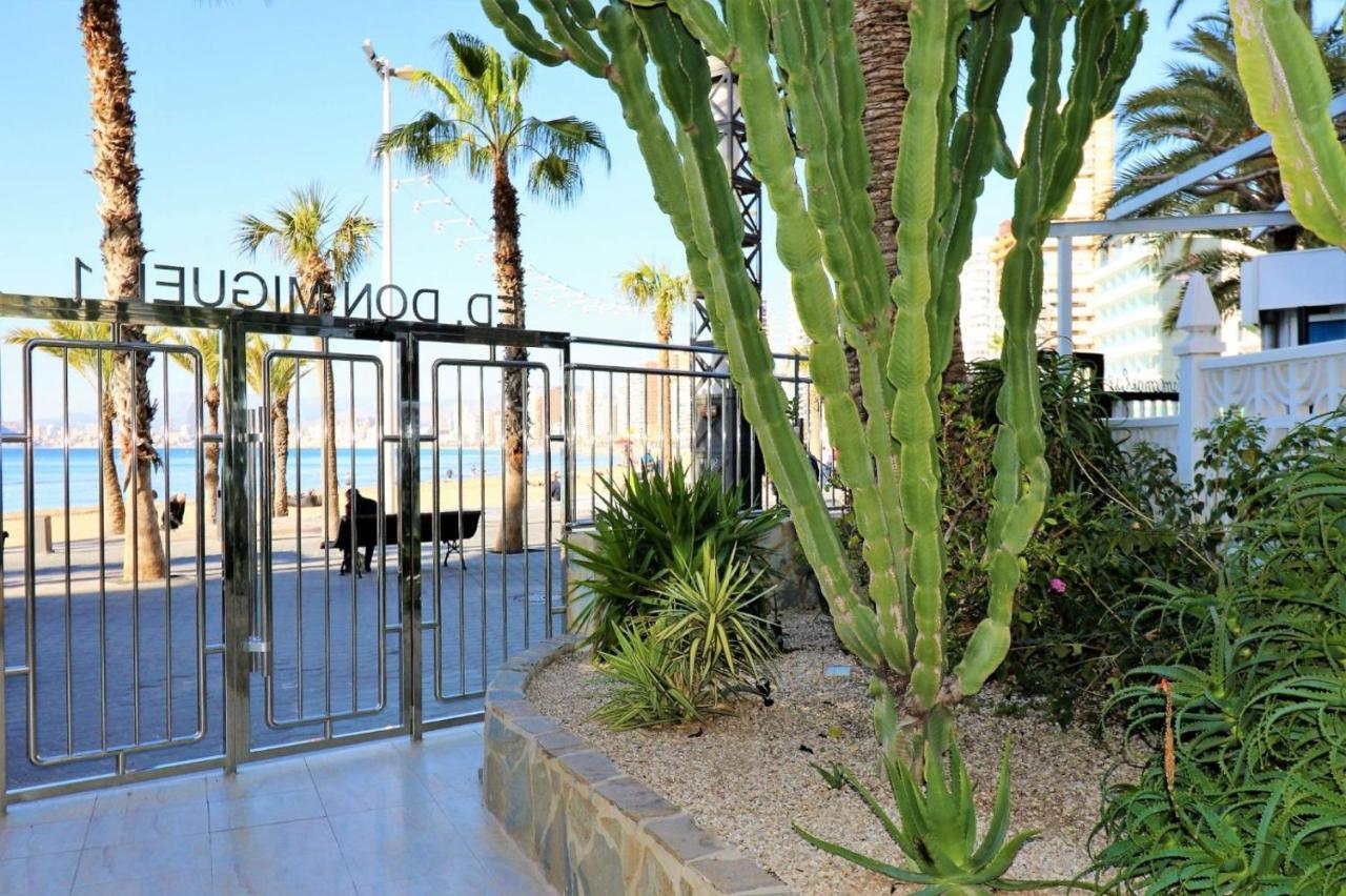 Luxurious 2-Bedroom Apt With Stunning Views, 1St Line On Levante Beach, Benidorm Exterior foto
